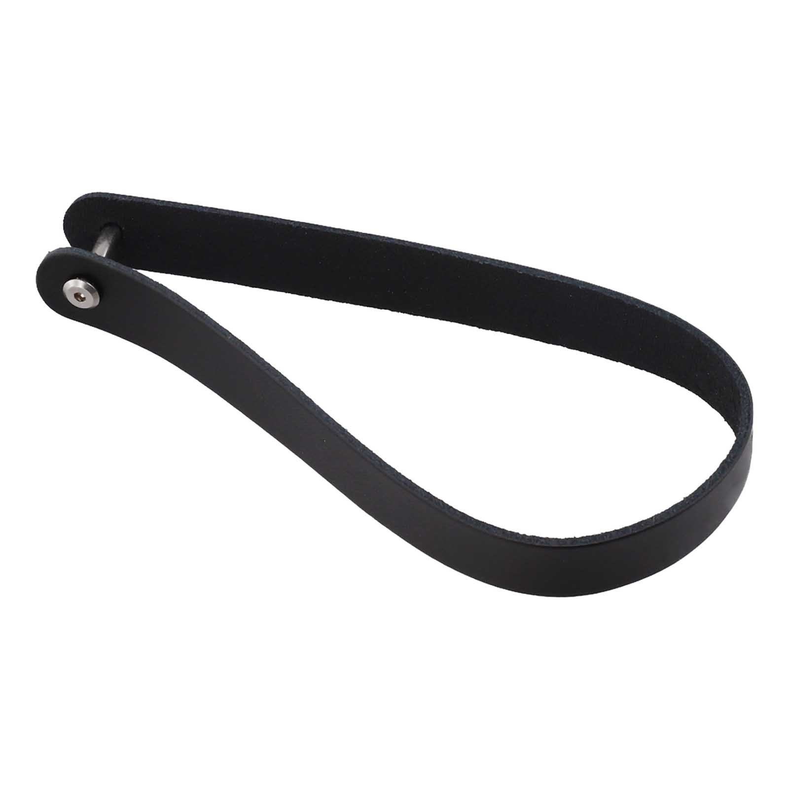 Quick Release Cowhide Handle for Brompton Bike Front Bags Simple Detachment