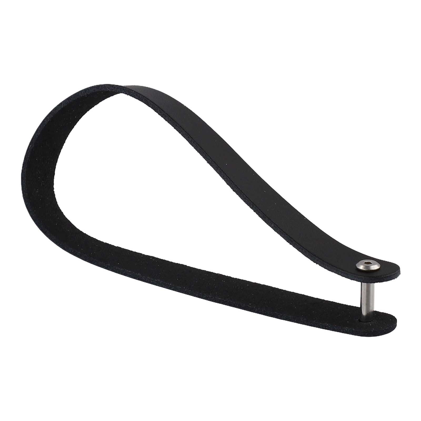 Quick Release Cowhide Handle for Brompton Bike Front Bags Simple Detachment