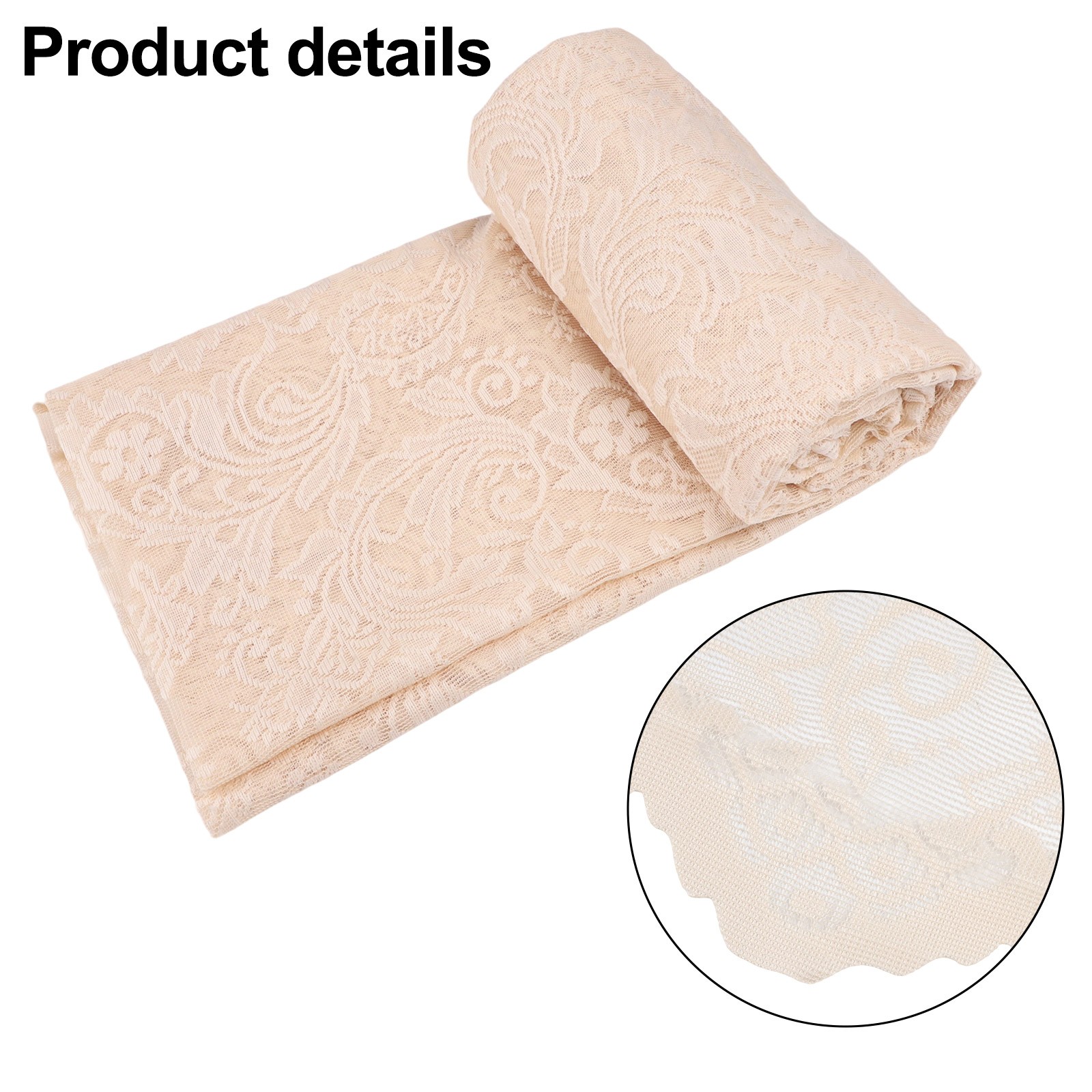 Decorative Lace Table Cover for Dining and Coffee Tables For Rectangular Round - Picture 35 of 60