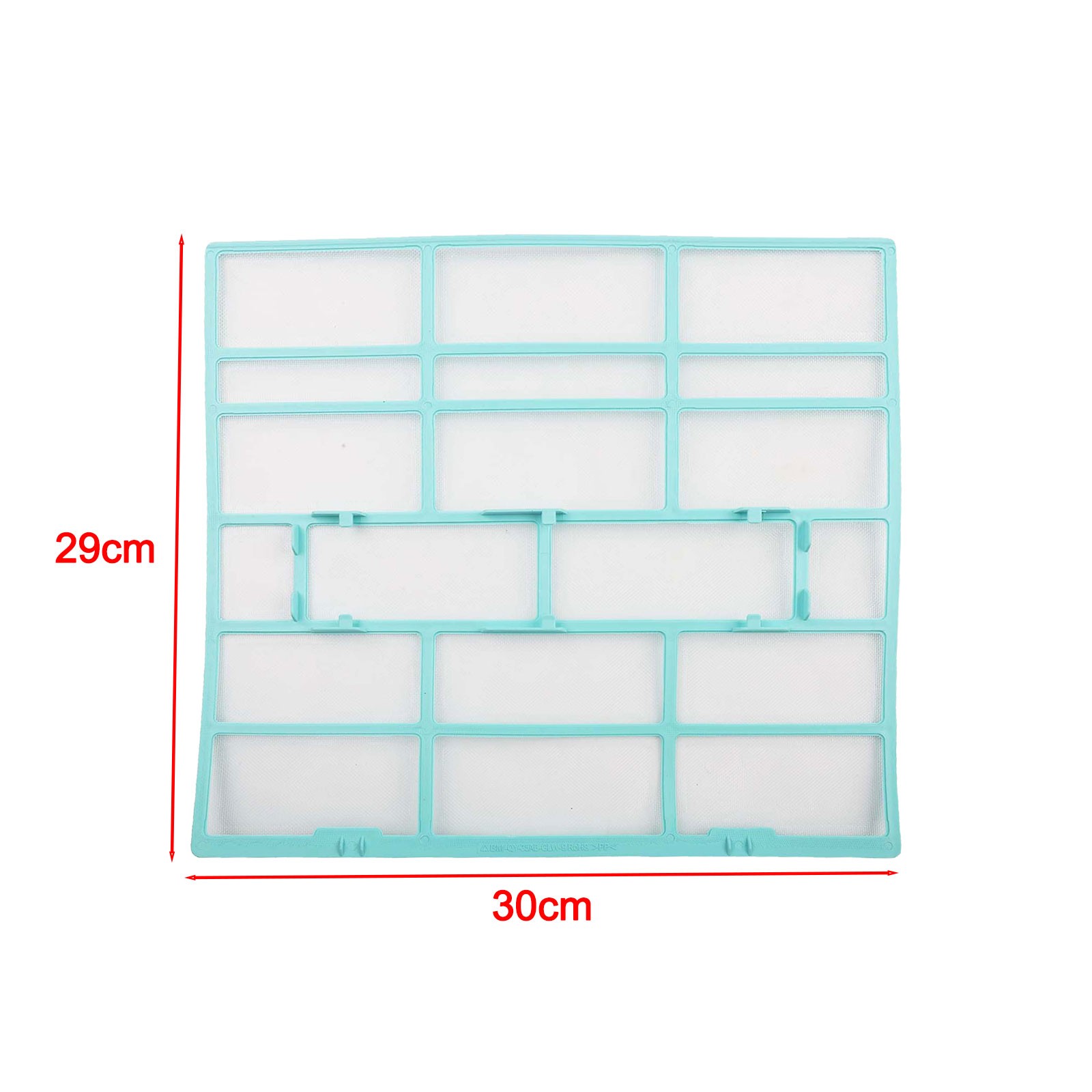 Indoor Air Conditioner Filter Dustproof Screen 2pcs Set for Easy Installation