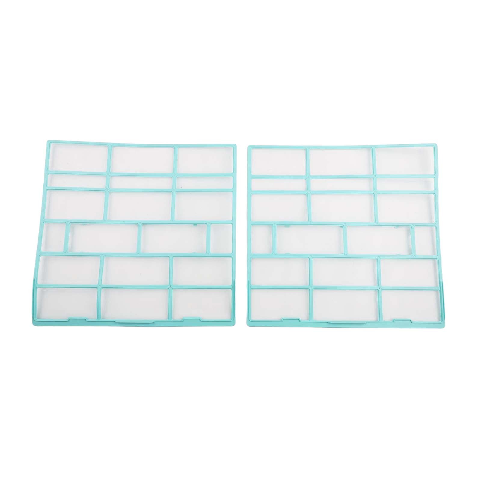 Indoor Air Conditioner Filter Dustproof Screen 2pcs Set for Easy Installation