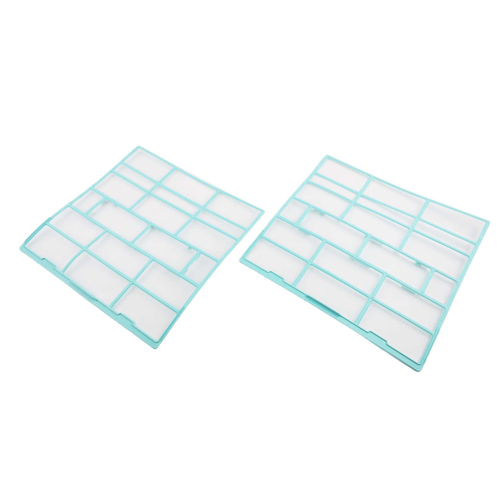 Indoor Air Conditioner Filter Dustproof Screen 2pcs Set for Easy Installation