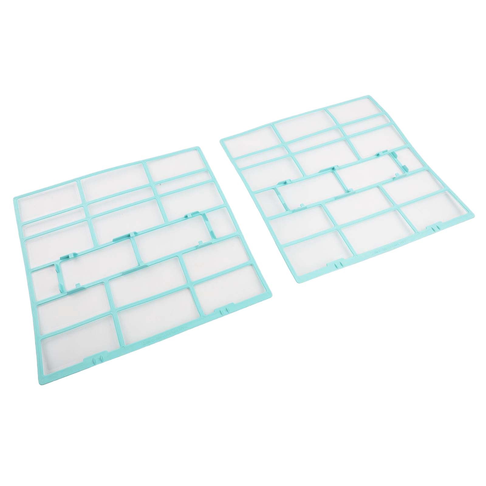 Indoor Air Conditioner Filter Dustproof Screen 2pcs Set for Easy Installation
