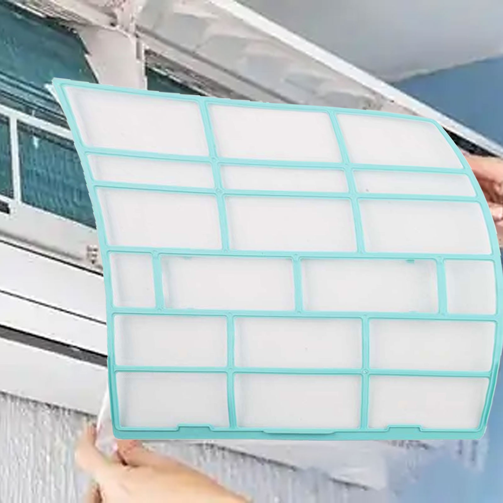Indoor Unit Air Conditioner Accessories 2pcs Dust Screens for Dust Control