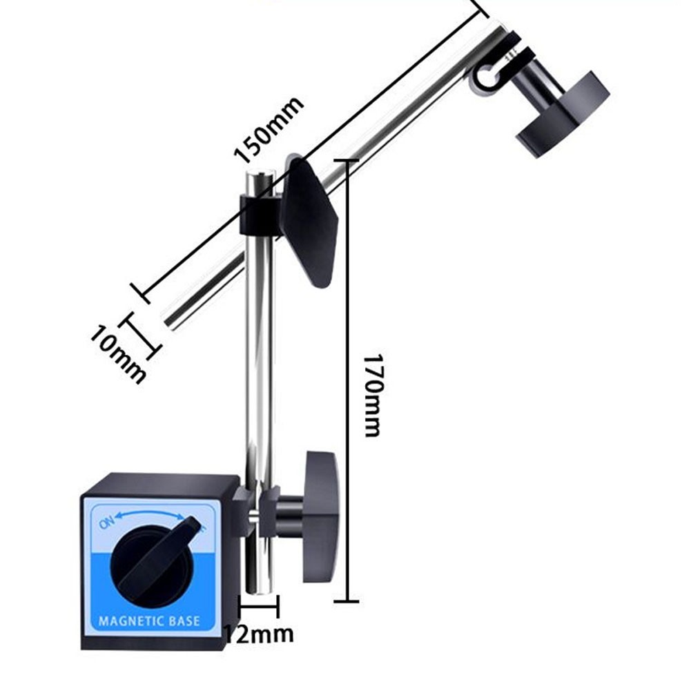 Magnetfuß Messuhr 010 mm Messuhr mit Feineinstellfunktionen - Bild 18 von 31