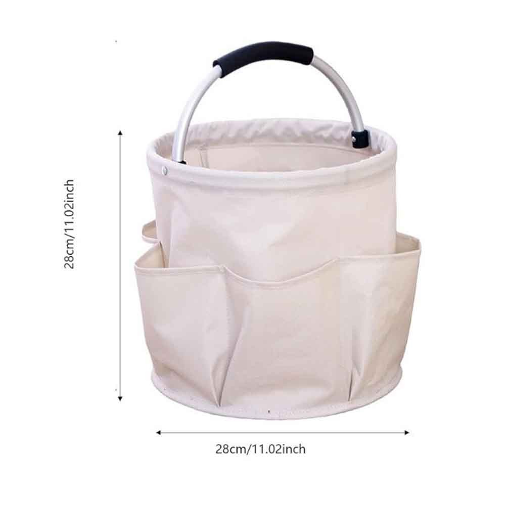 Professional Cleaning Caddy Organizer with Comfortable Handle and Strap