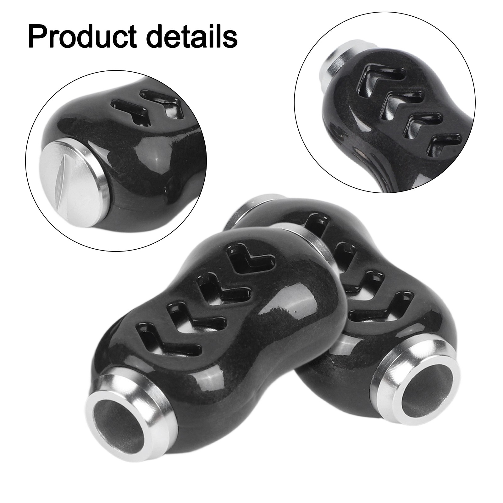 For PD106 Carbon Grip Knob Ergonomic Handle Design Gourd-shaped Design - Picture 41 of 44