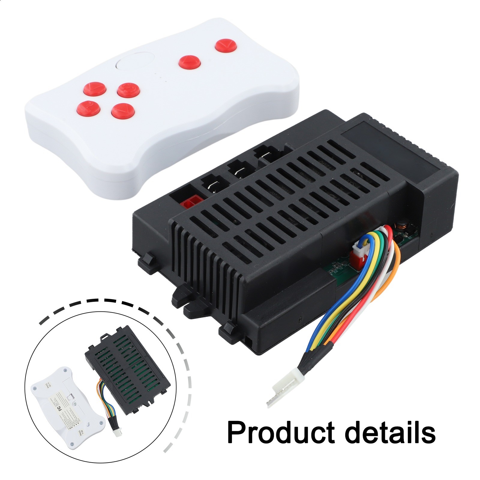 Reliable Control Box Receiver Remote Control for Kids' Electric Toy Car - Picture 177 of 208
