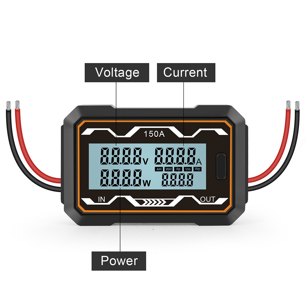 RC200A Battery Power Tester and Voltage Meter with Watt and Ampere Display - Picture 23 of 24