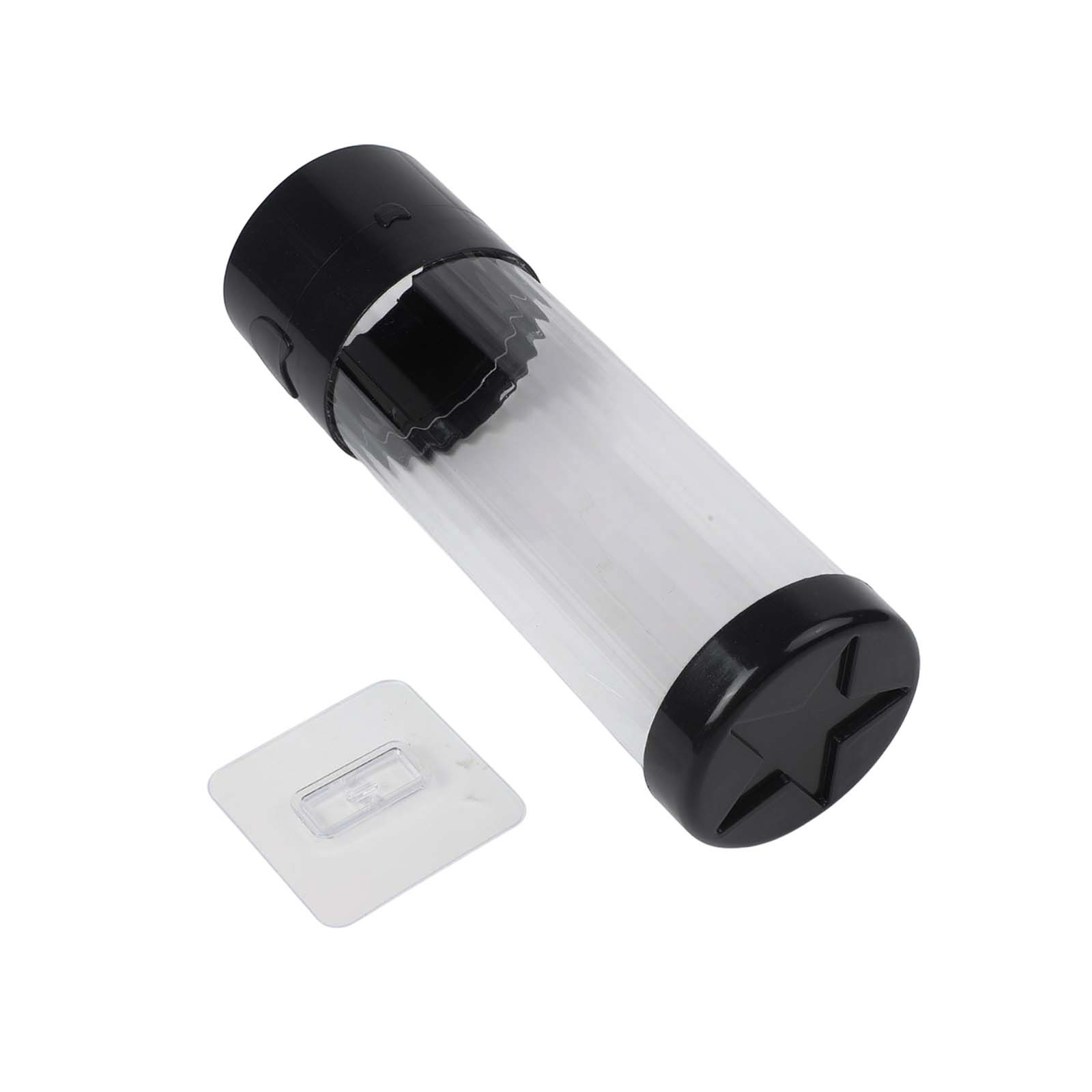 User Friendly Wall Mount Cup Dispenser for Disposable Cups Black/White