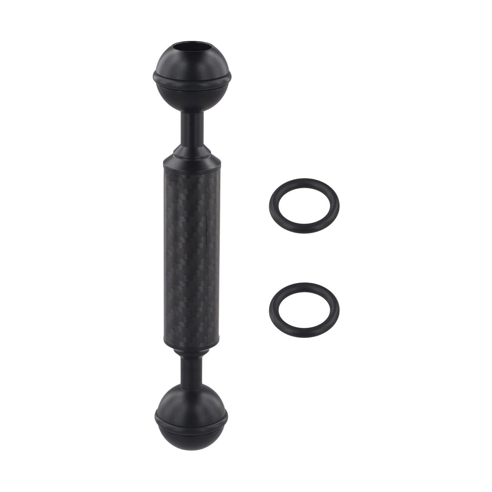 Dual Ball Extension Rod for Action Cameras and For Underwater Equipment