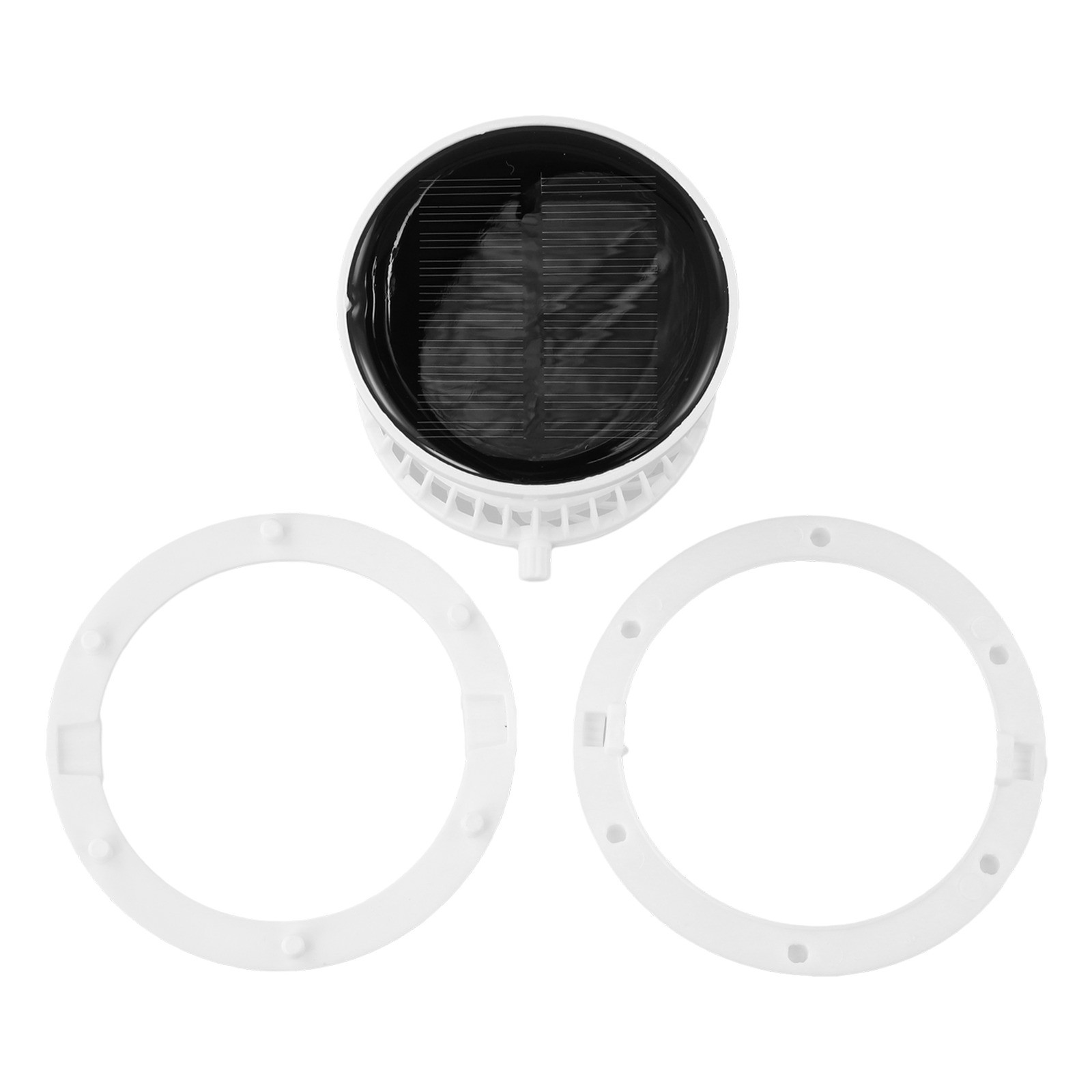 Solar USB Ladelüfter mit abnehmbarem Design für Angeln und Outdoor - Produktbild 4