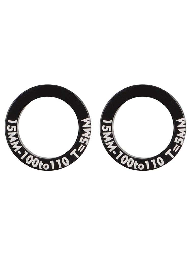 1 Pair Aluminum Bicycle Hub Conversion Spacers Boost Hub Gaskets Kit Black/Red