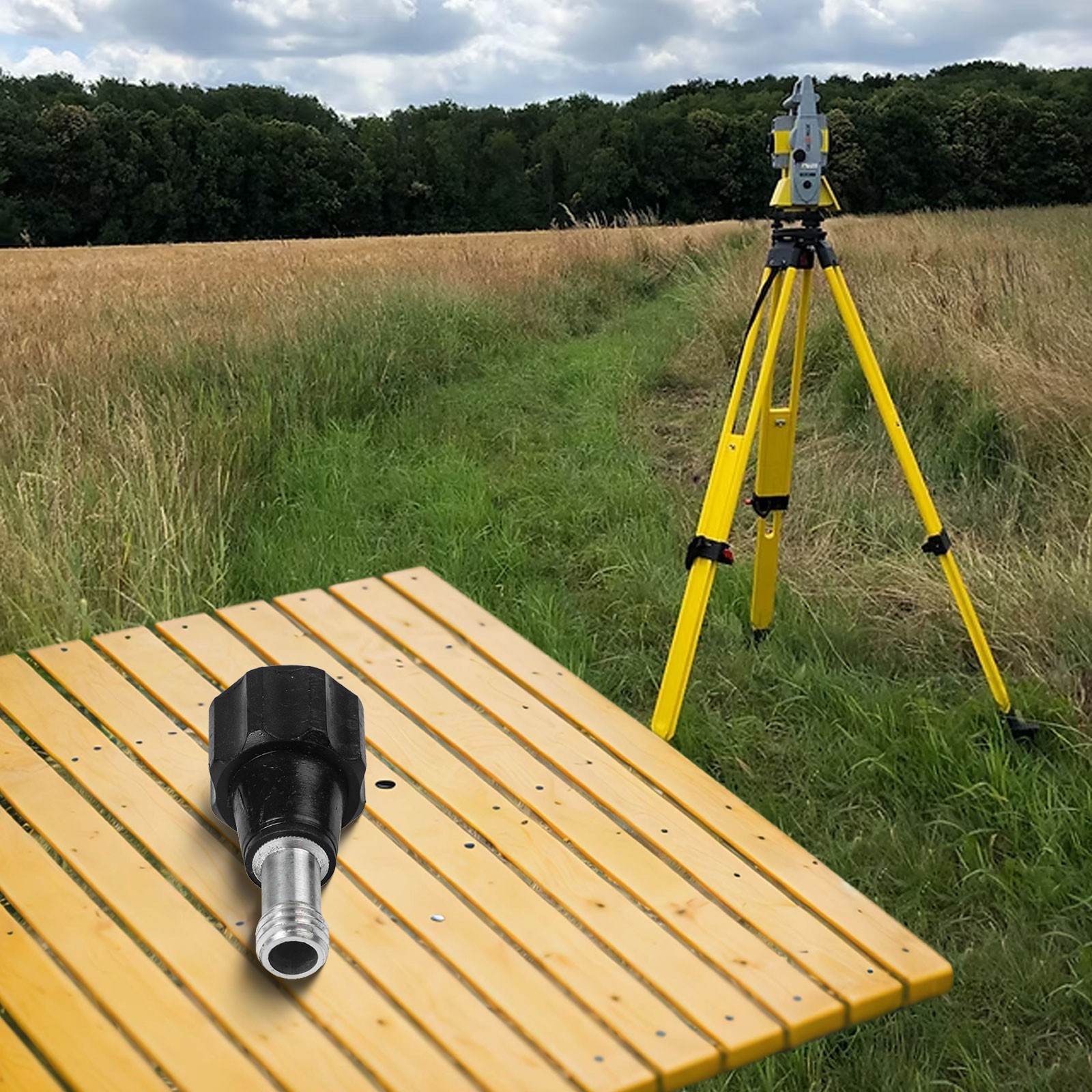 Center Screw for Tripod Accessories Used with Theodolite Total Station Leveling