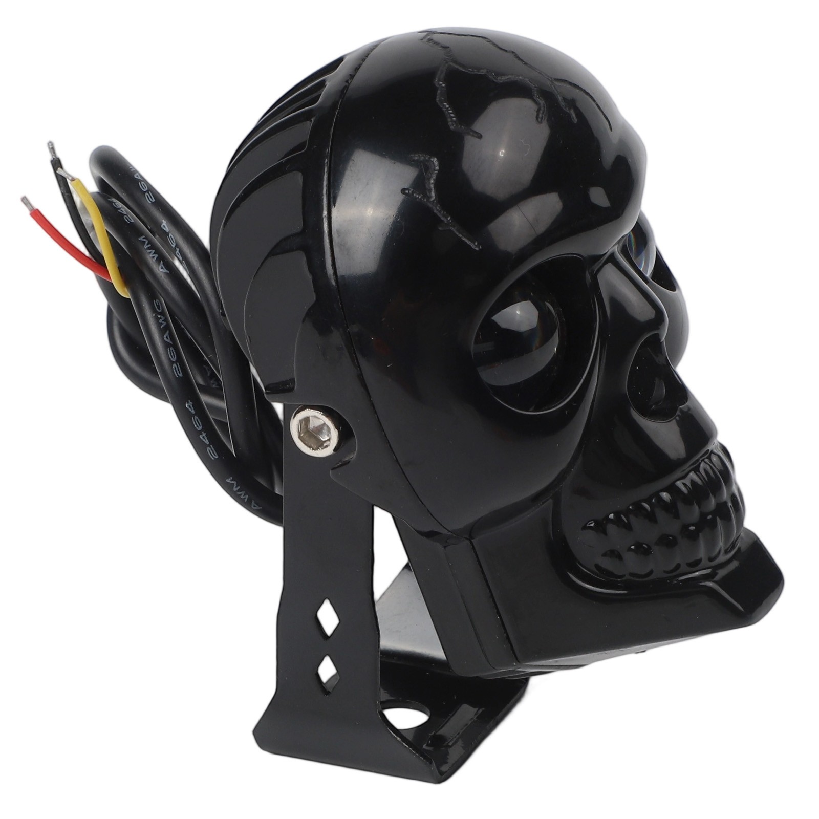 Motorcycle LED Skull Headlight IP67 Waterproof Rating for Harsh Conditions - Picture 23 of 30