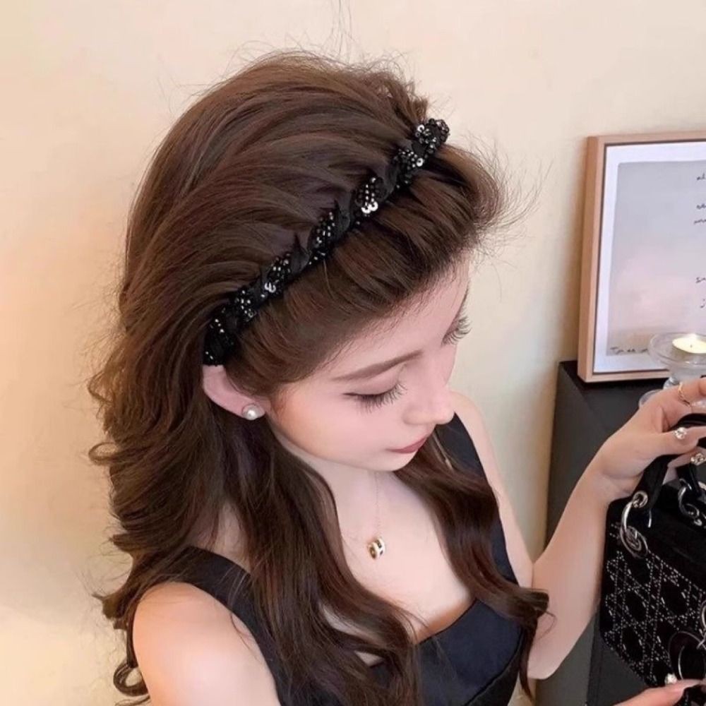 Light Luxury Women Star Headband Comfortable Plush Hair Clip For highend - Picture 16 of 24