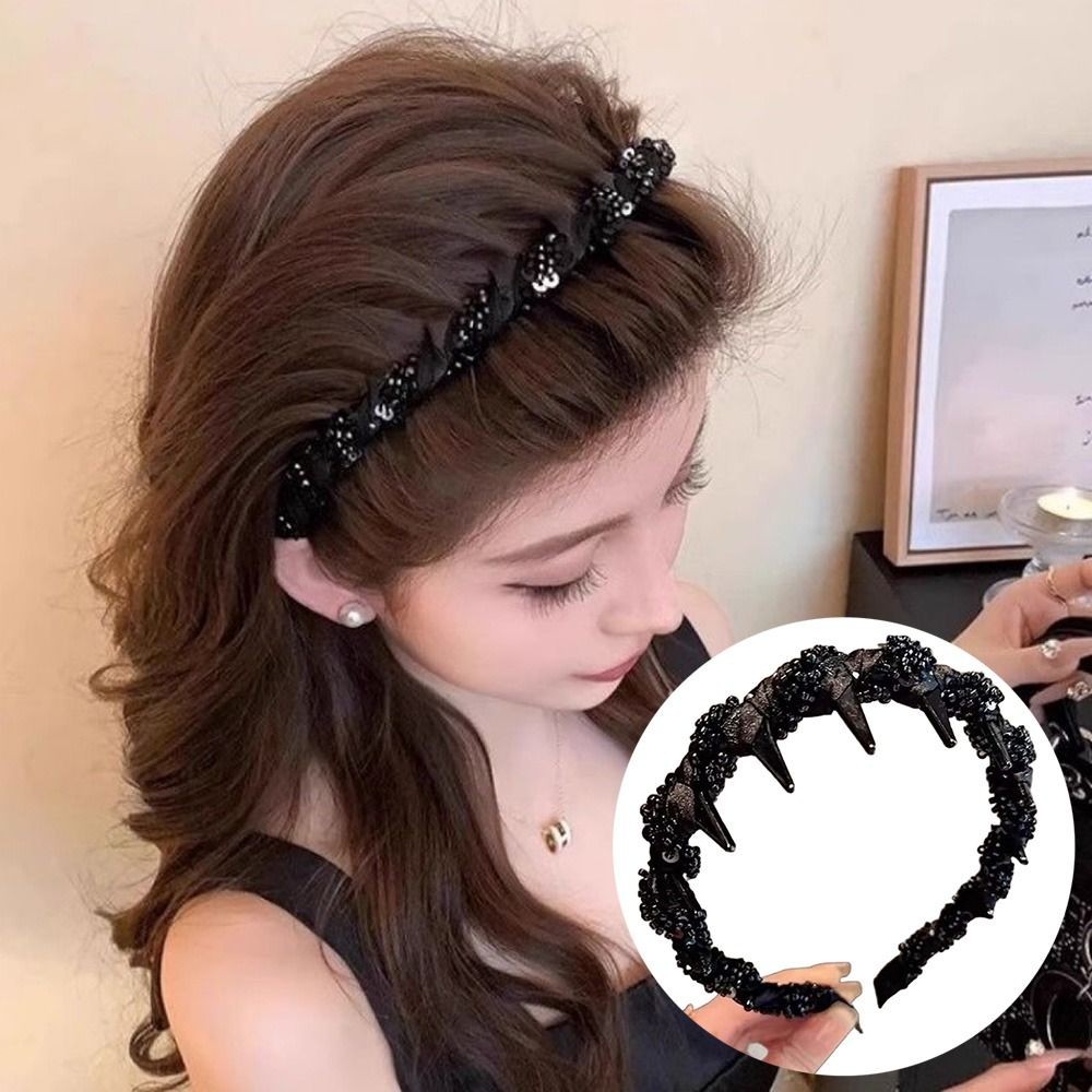 Light Luxury Women Star Headband Comfortable Plush Hair Clip For highend - Picture 15 of 24