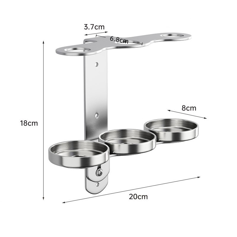 Space saving Stainless Steel Soap Dispenser Bracket for Bathroom Essentials - Picture 56 of 58