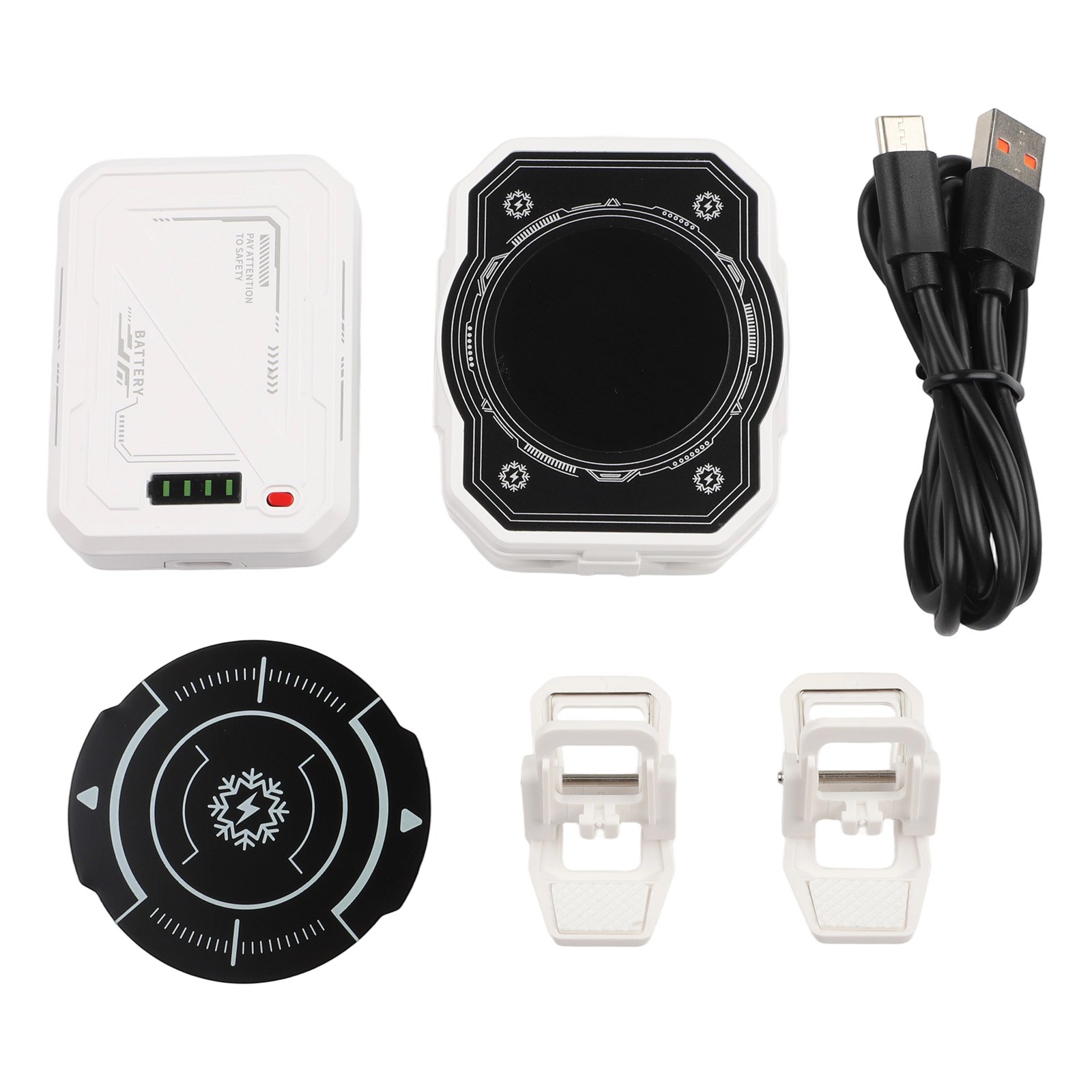 Refroidisseur Téléphone Magnétique Compact avec Charge Type C et Indicateur B - Picture 17 of 24