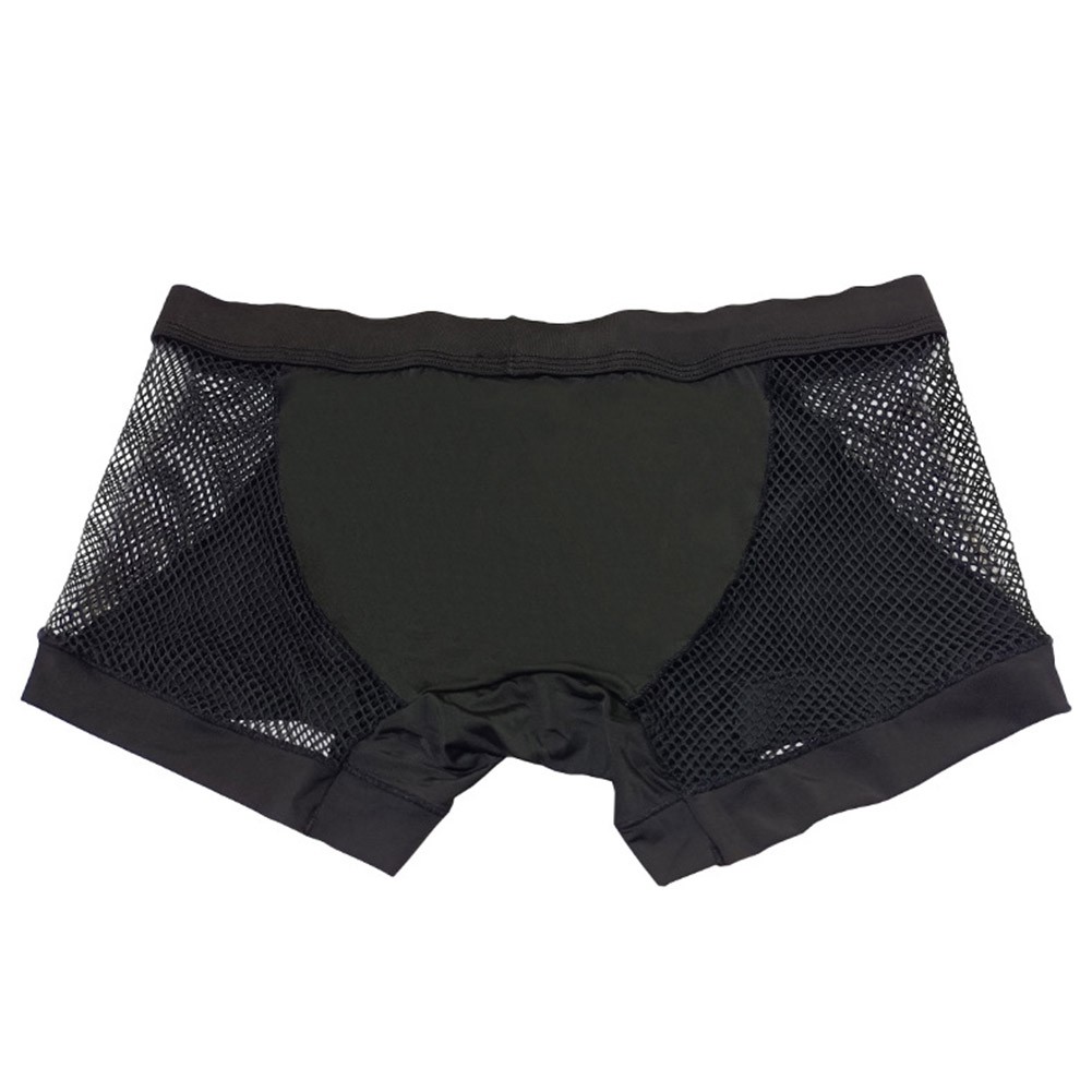 Men Breathable Seamless Boxer Briefs Underwear Pouch Trunks Soft Stretch Fabric