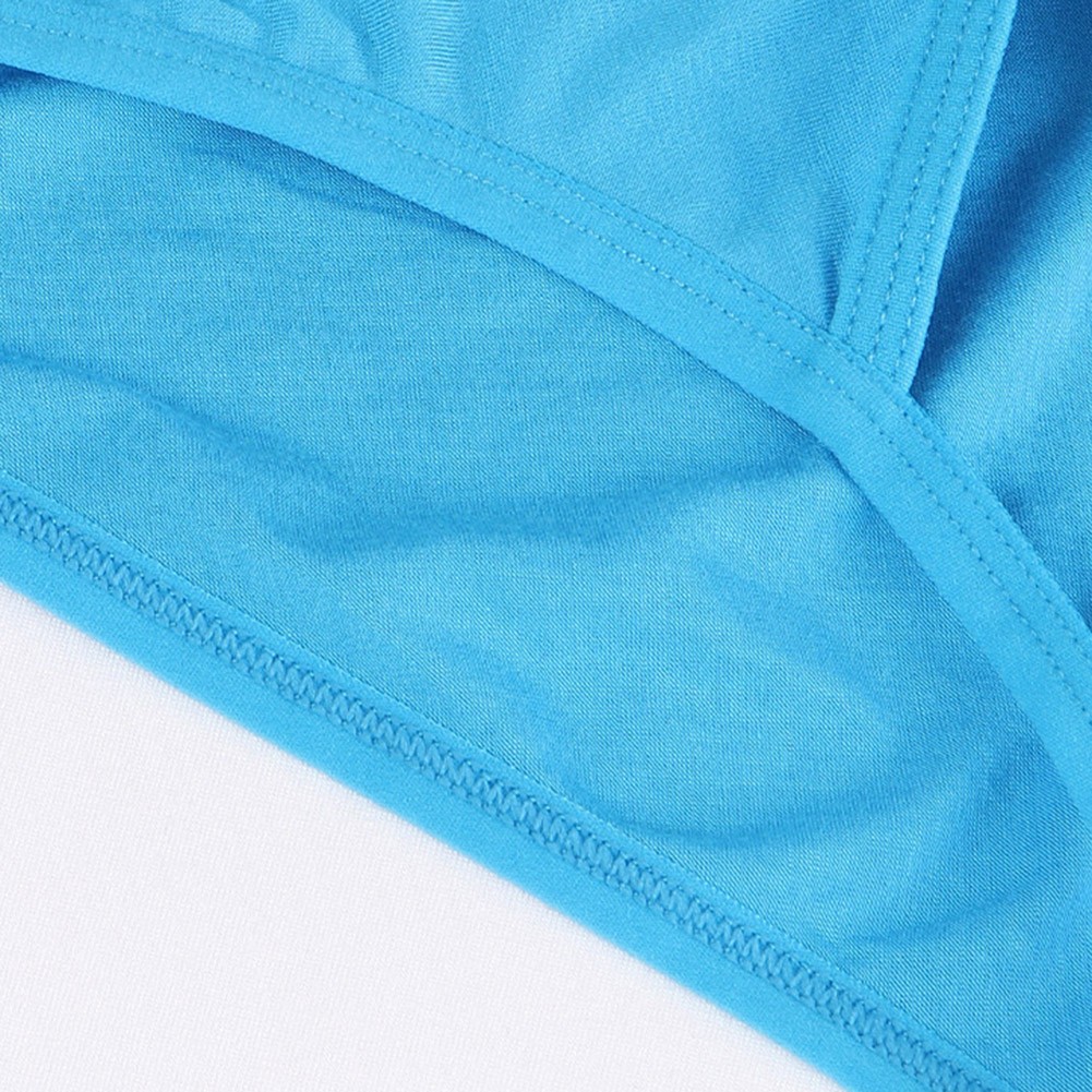 Breathable Men Briefs Low Waist Soft Cotton Spandex Comfortable Underwear - Picture 14 of 17