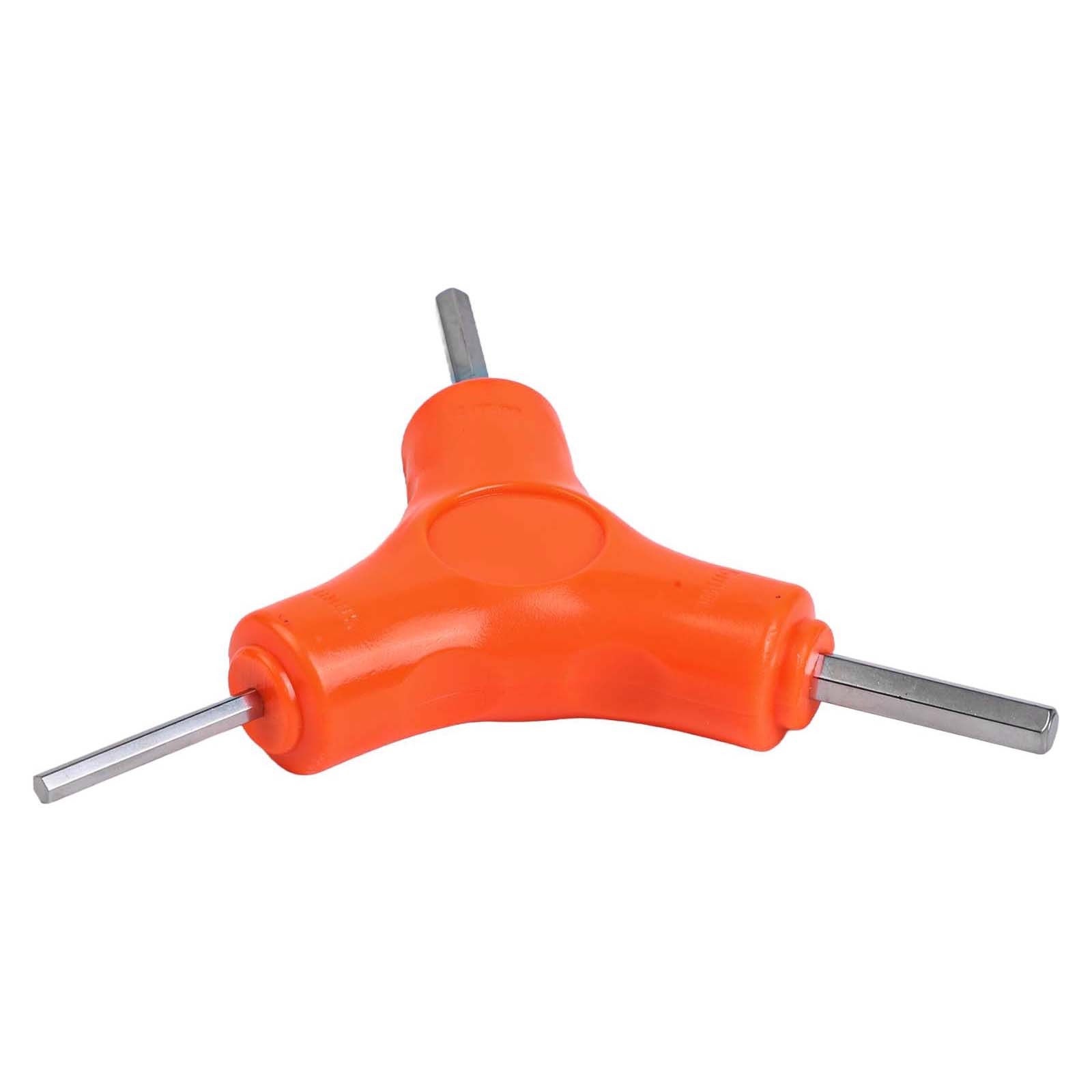 Trigeminal Hex Key 2.5/3/4/5/6/8mm Anti-slip Chrome Vanadium Steel Hand Tools - Picture 34 of 38