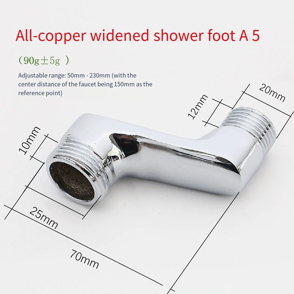 4 point Angle Elbow Fittings Thickened Reducer Bends for Shower Head Accessories - Picture 22 of 24