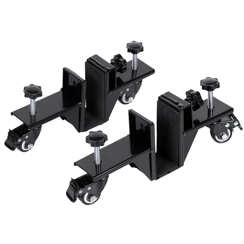 Door Hanging Clamp Dolly with Heavy Duty Construction and 360 Degree Wheels