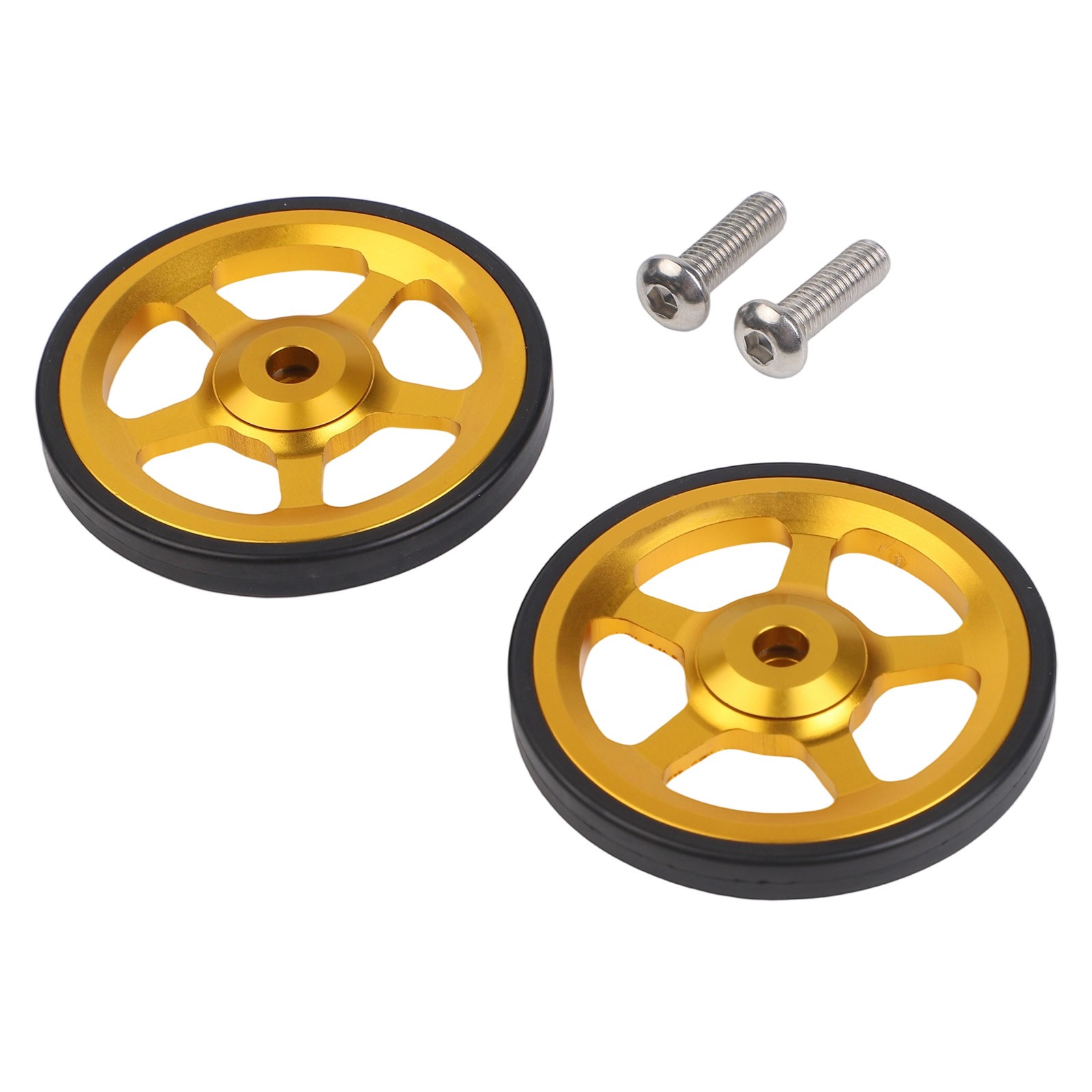 Ruote di ricambio bici pieghevoli 60 mm per Brompton e per 3Sixty con viti - Foto 50 di 55