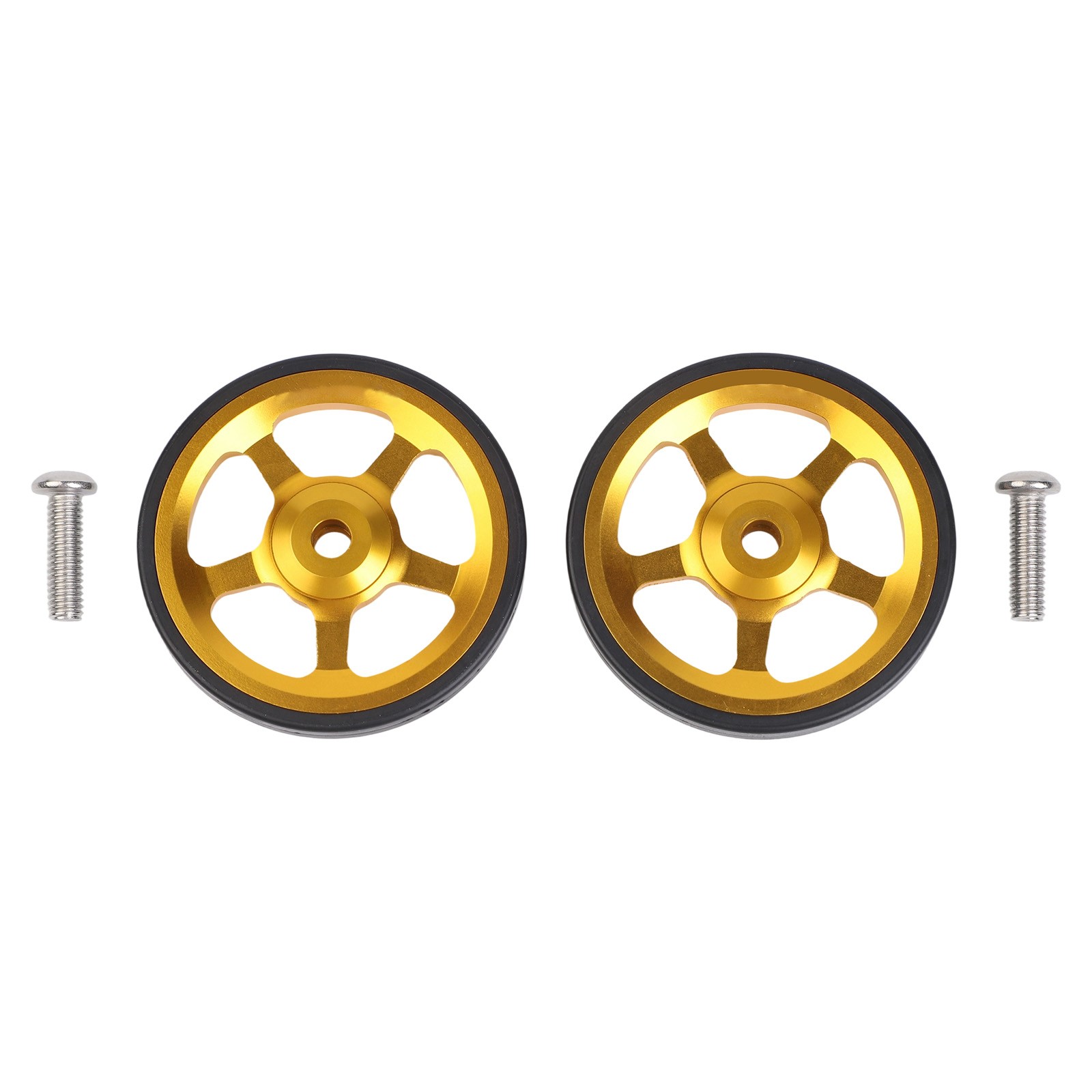 Ruote di ricambio bici pieghevoli 60 mm per Brompton e per 3Sixty con viti - Foto 43 di 55