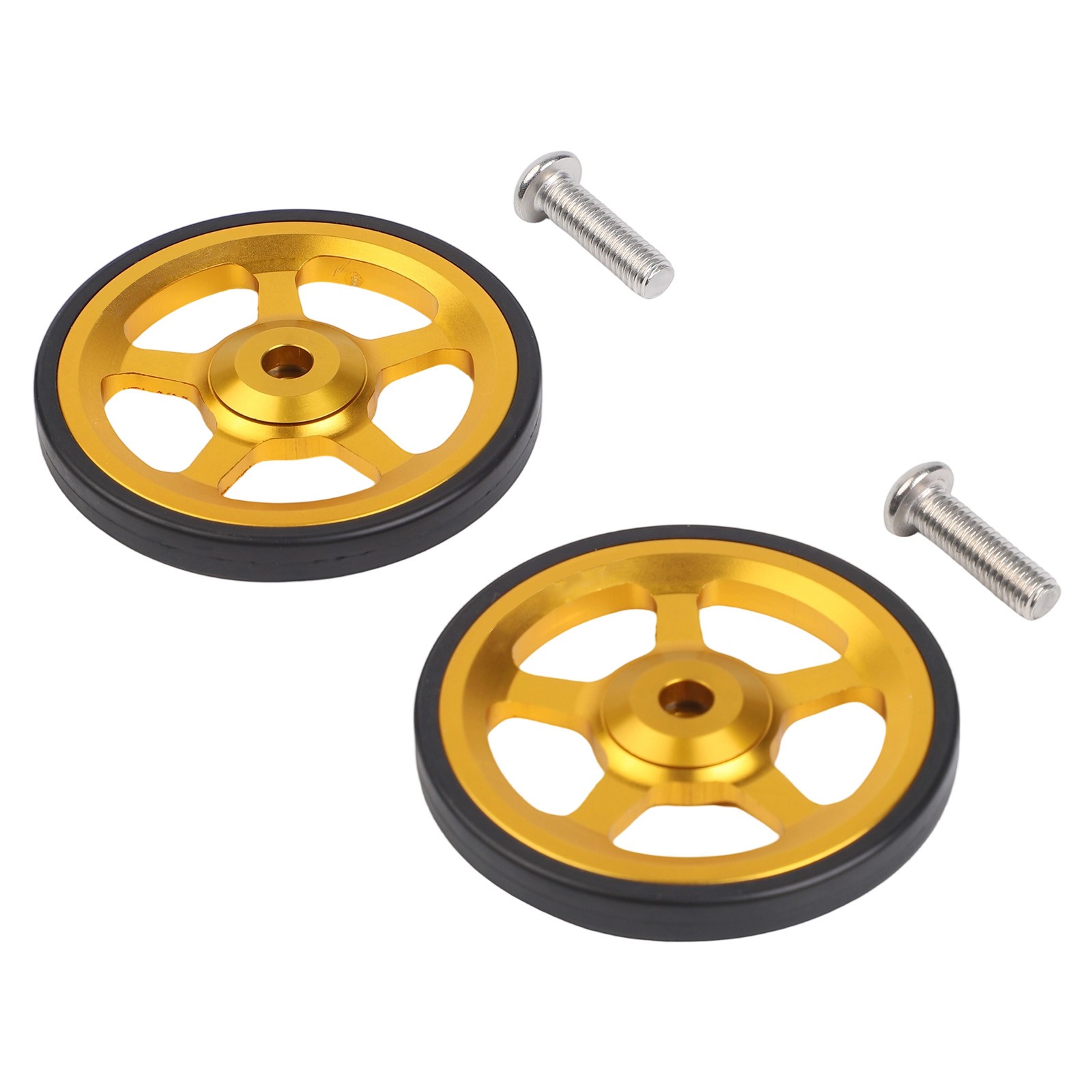 Ruote di ricambio bici pieghevoli 60 mm per Brompton e per 3Sixty con viti - Foto 47 di 55