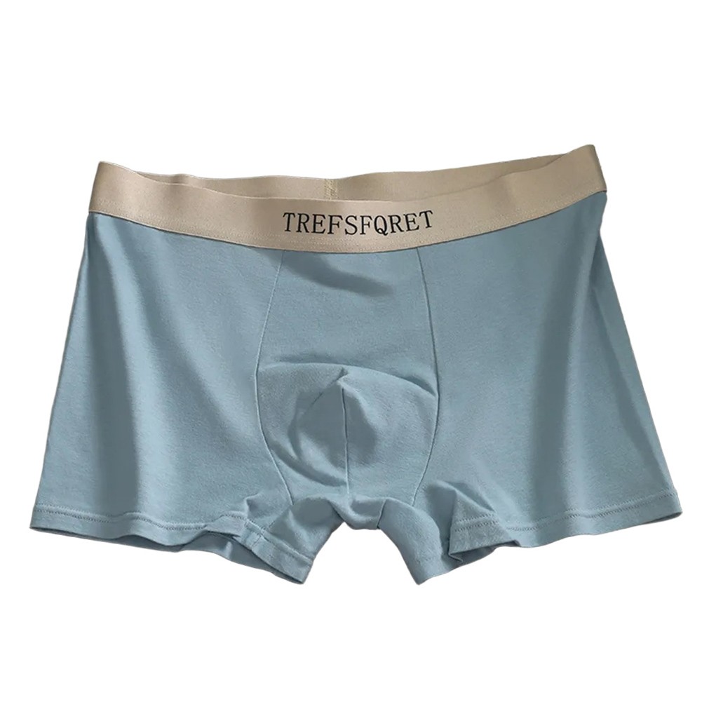 Men Cotton Boxer Shorts Breathable Soft Sport Flat Corner Underpants Trunks - Picture 12 of 25