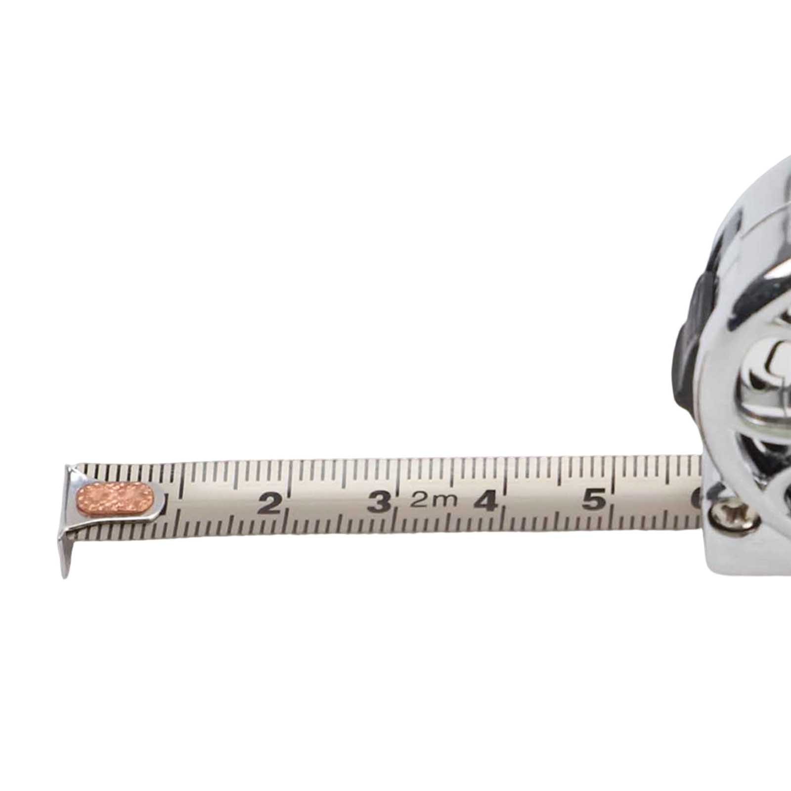 Kompaktes 2 Meter Edelstahl Maßband einziehbares metrisches Lineal rostfrei - Bild 34 von 39