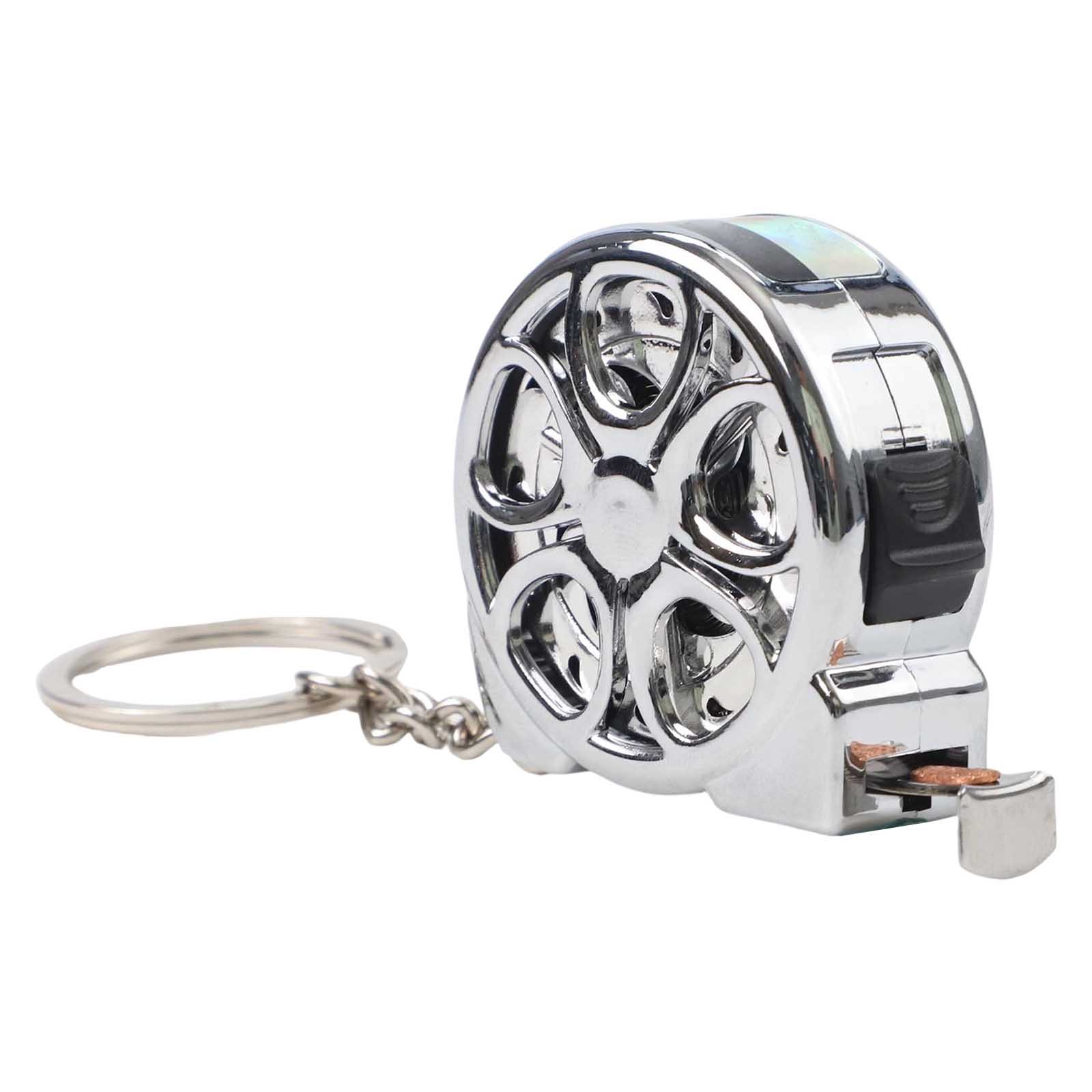 Kompaktes 2 Meter Edelstahl Maßband einziehbares metrisches Lineal rostfrei - Bild 30 von 39