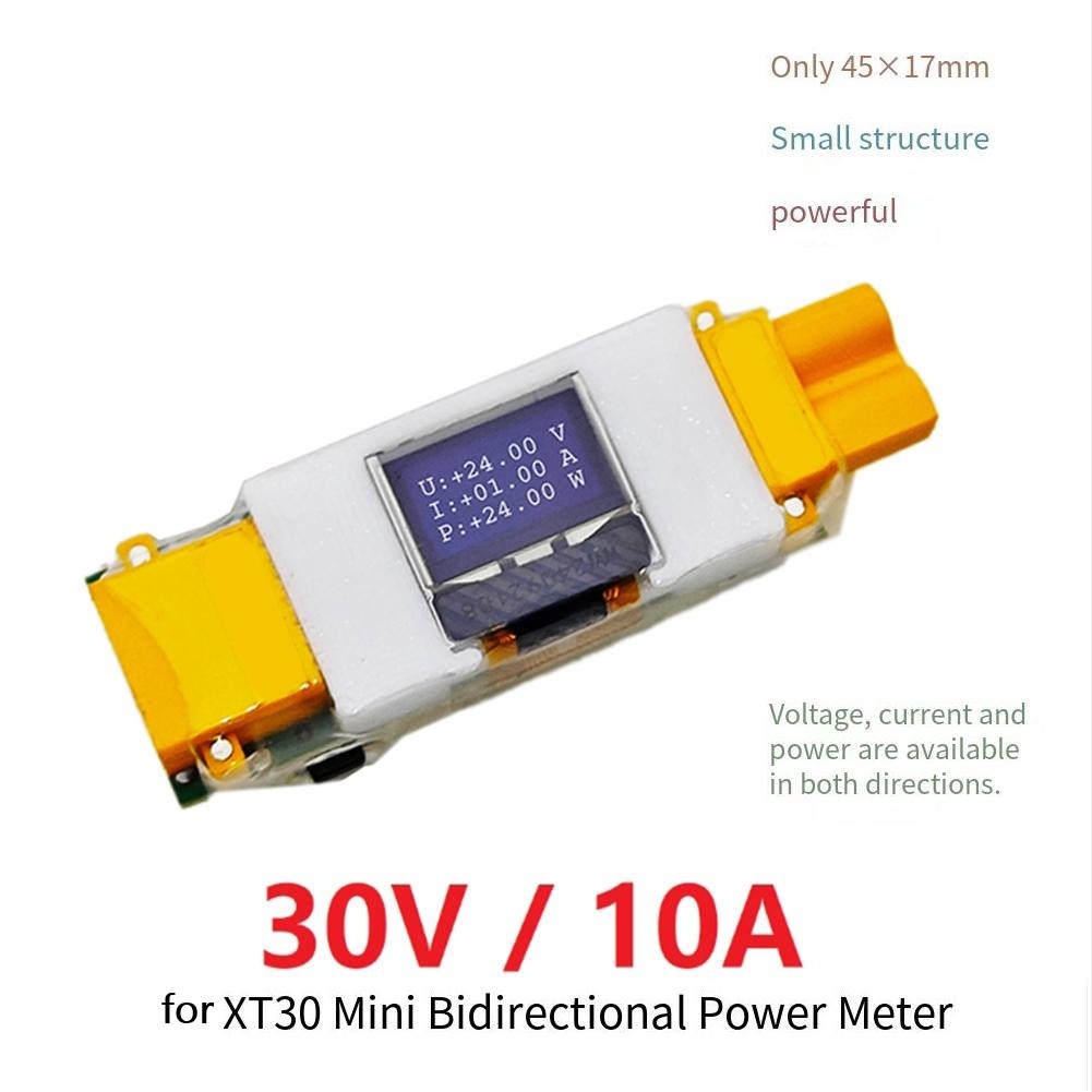 60V 15A Bidirectional Power Meter Voltage Current Display for XT60