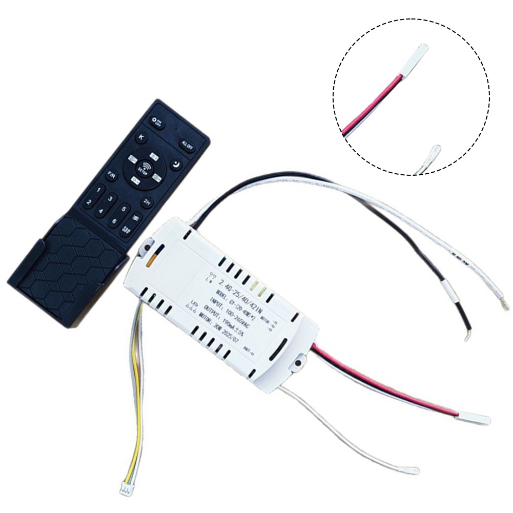 Replacement Remote Control for Ceiling Fan Light with Stepless DC Dimming - Picture 19 of 20
