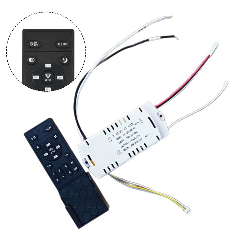 Replacement Remote Control for Ceiling Fan Light with Stepless DC Dimming - Picture 17 of 20