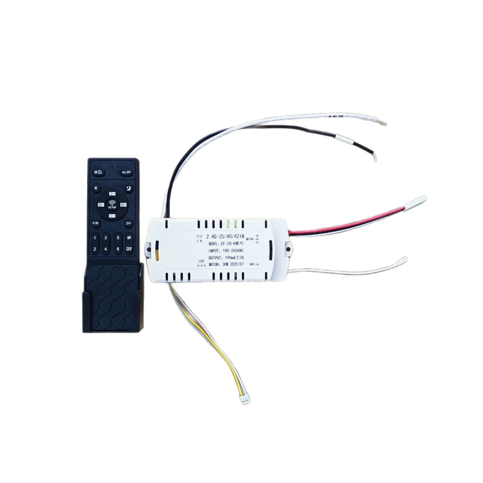 Replacement Remote Control for Ceiling Fan Light with Stepless DC Dimming - Picture 20 of 20