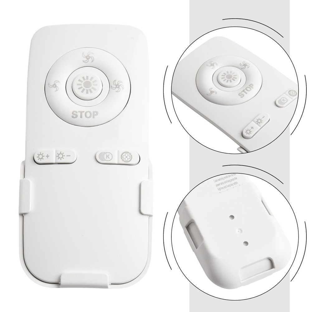 Ceiling Fan Remote Control 2.4G Transmission Frequency 20 Meter Remote Range