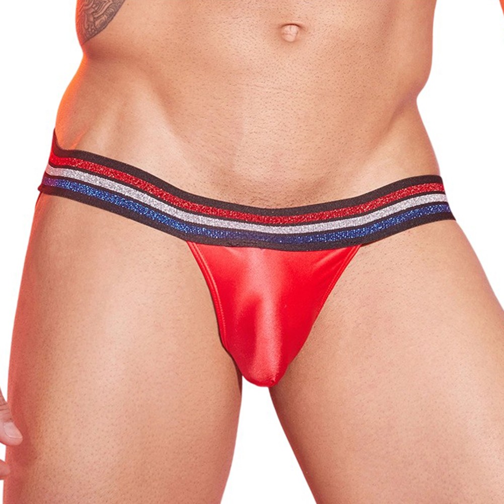 Mens Low Rise Thong Underwear Smooth Shiny Oil Effect High Elastic G String - Picture 37 of 53