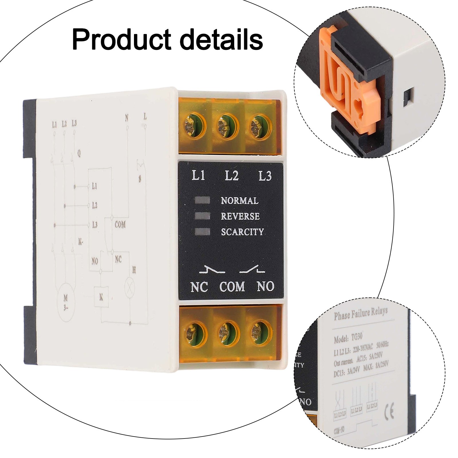 LED indicator multiple protections suitable for various industry equipment