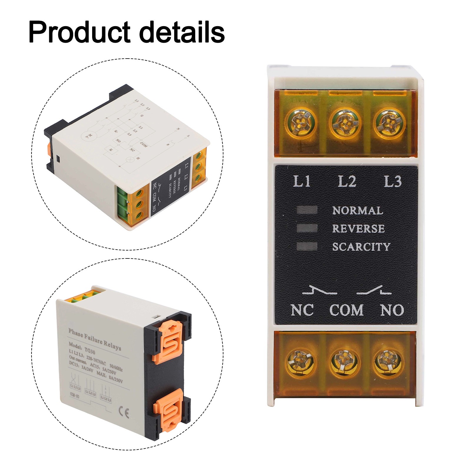 LED indicator multiple protections suitable for various industry equipment