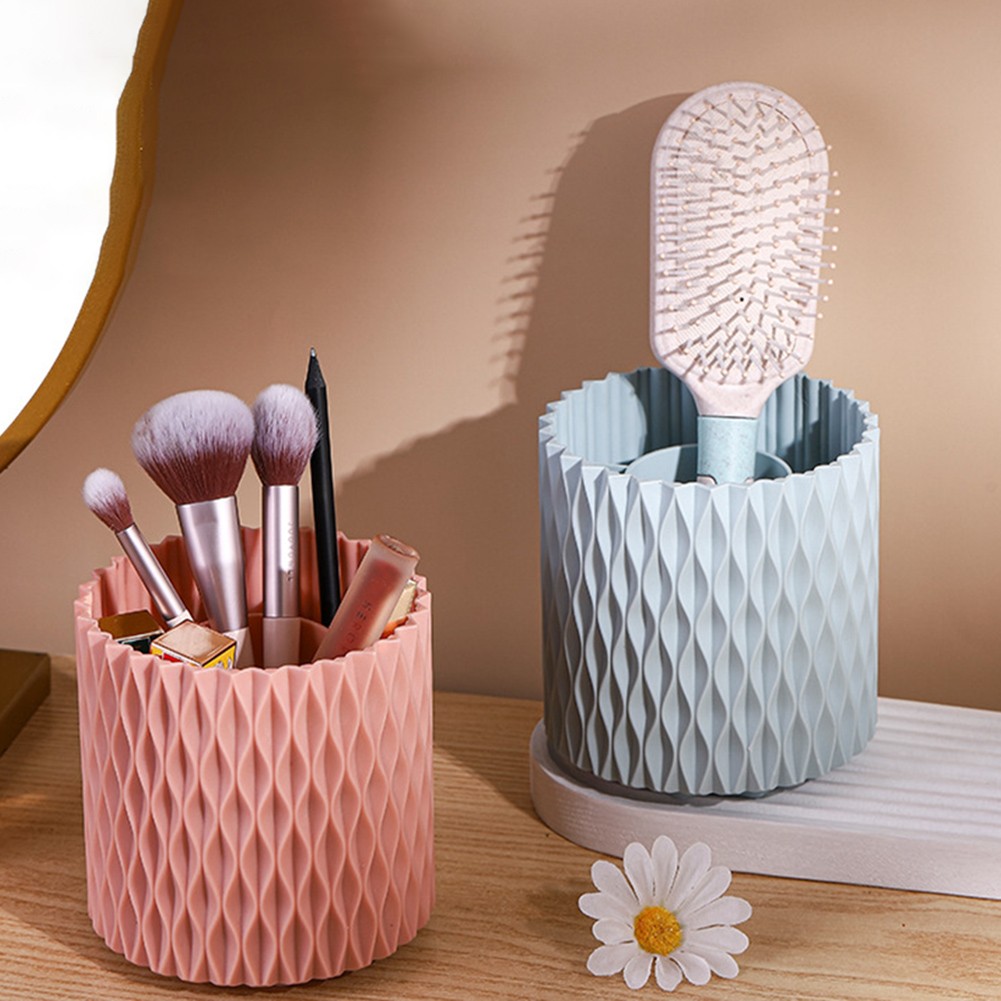 Multi Slot Desk Pen Holder with Rotation for Organizing Stationery Items - Picture 17 of 21