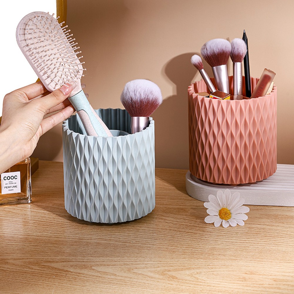 Multi Slot Desk Pen Holder with Rotation for Organizing Stationery Items - Picture 14 of 21
