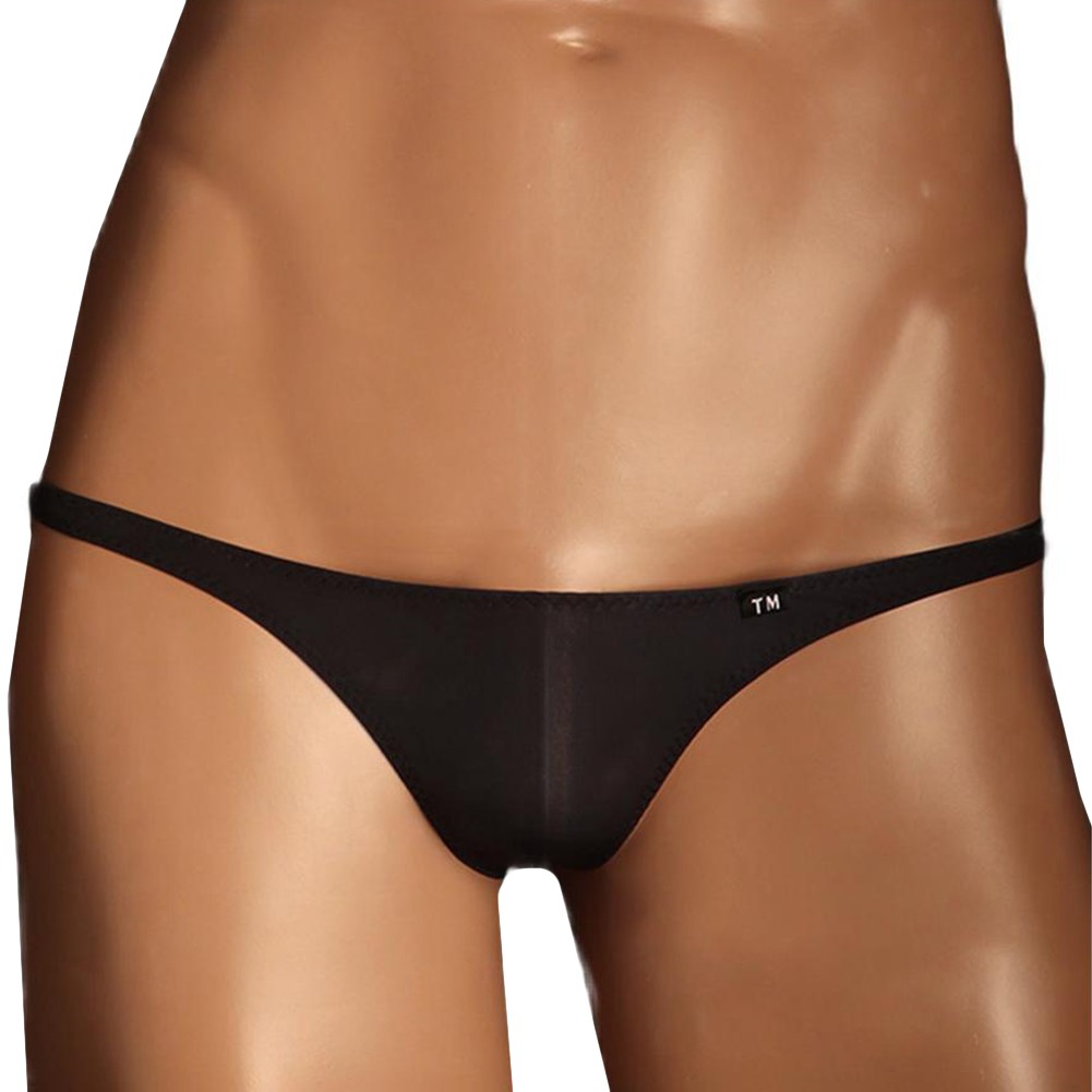 Men Solid Color Thin Breathable Soft Underwear Thong G String Lightweight Fit - Picture 8 of 16