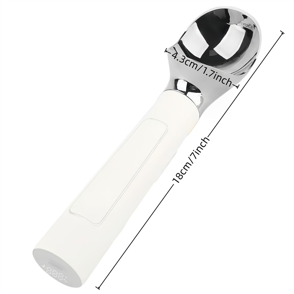 Handheld Ice Cream Electric Heated Scoop Battery Powered Convenient Maintenance - Picture 14 of 16
