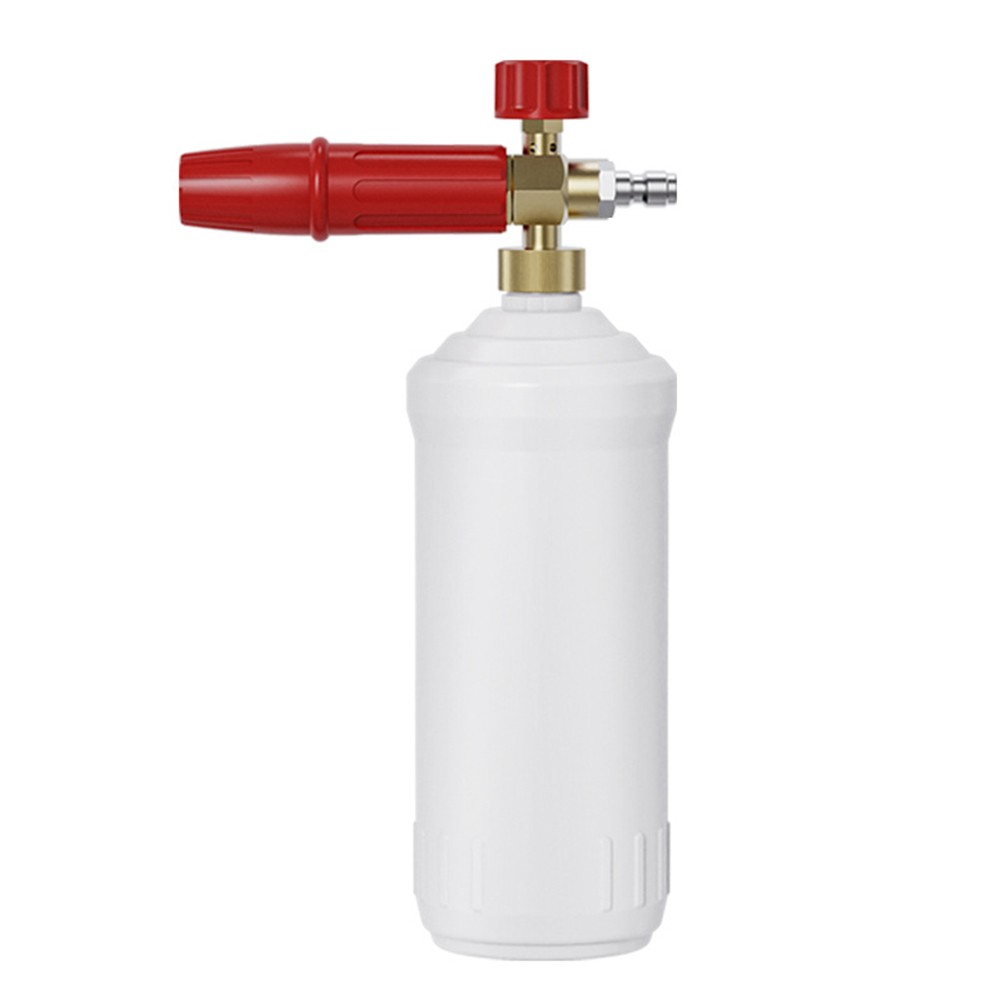 Snow Foam 1L with Foam Nozzle Adjustable 0 to 120 Degrees and 14 Quick Connect