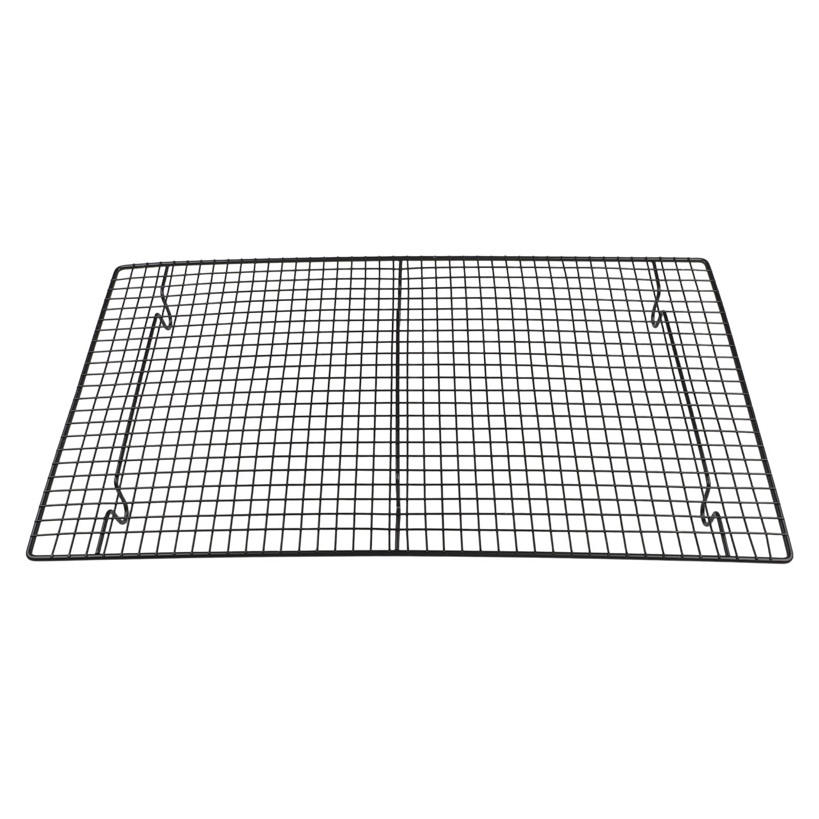 Cake Cooling Rack Kitchen Pure Metal Saving Time 1 Pcs Biscuit Dish Tray Black