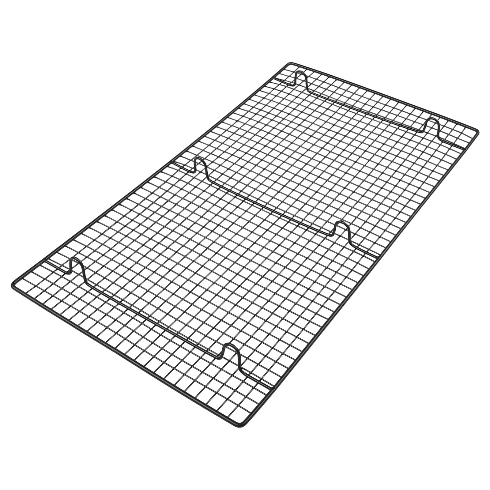Cake Cooling Rack Kitchen Pure Metal Saving Time 1 Pcs Biscuit Dish Tray Black