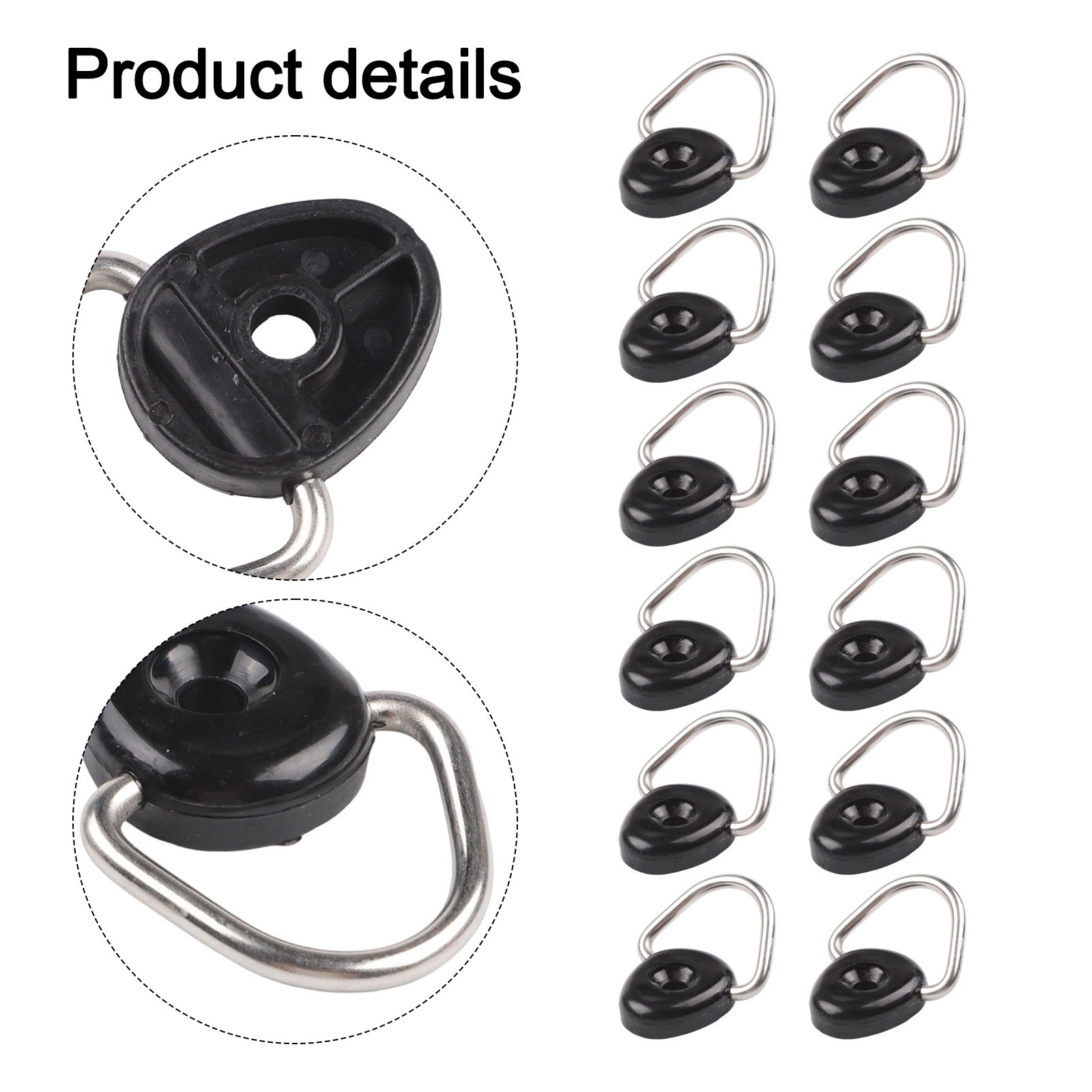 Upgrade your Kayak's Rigging System D Ring Tie Downs for Secure Fastening
